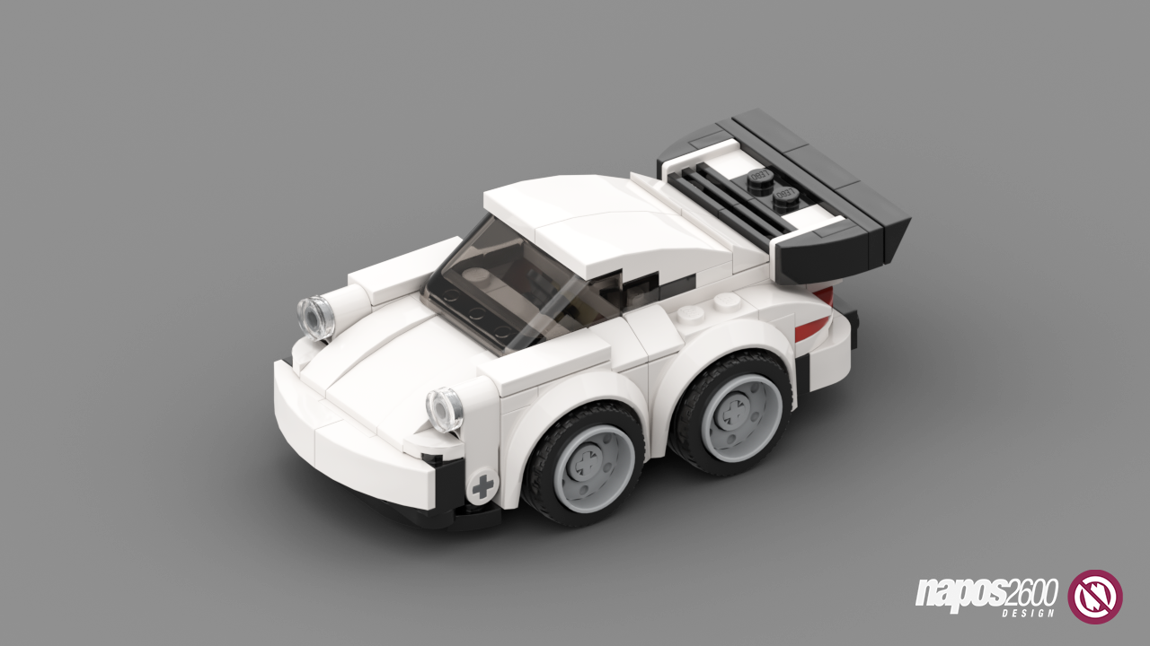 75895 1974 Porsche 911 Turbo 3.0 Chibi Alternate