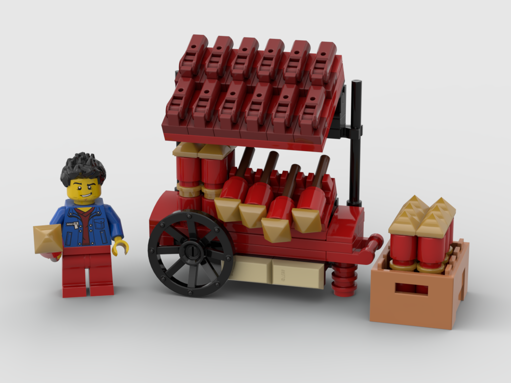 Chinese Fireworks Stand