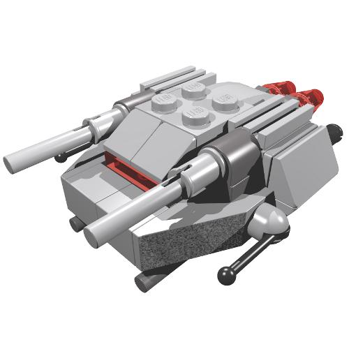 75075 Mini fighter 4 alternate build