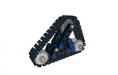 Custom technic vehicle track