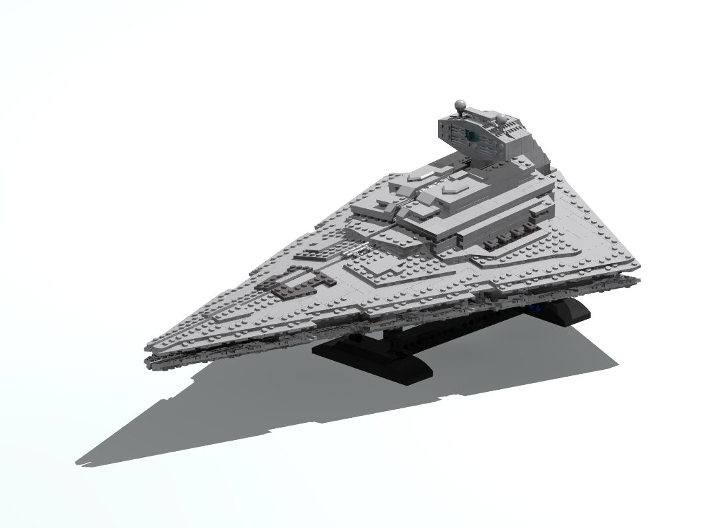Imperial Star Destroyer with Stand