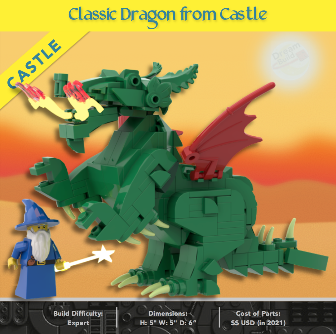 Classic Castle Dragon - Brick Built part 6129c02