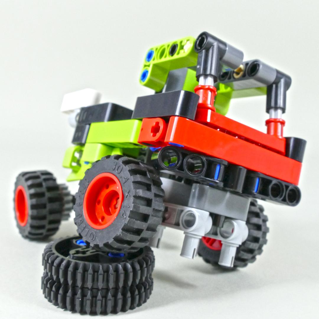 Trial Truck - LEGO Technic 42102 Alternate build / D Model (MOC-37296 ...