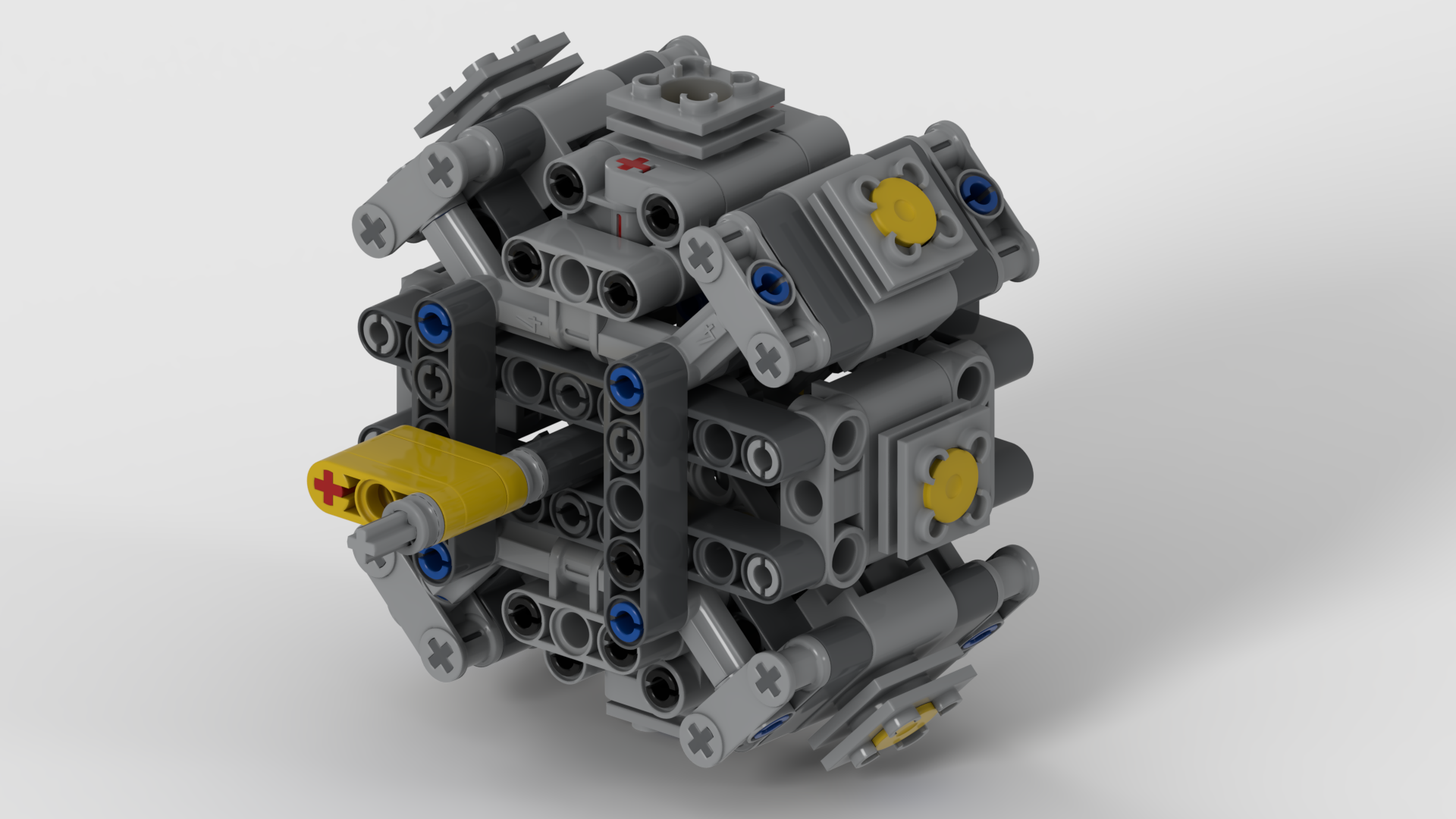 8 Cylinder Radial Engine