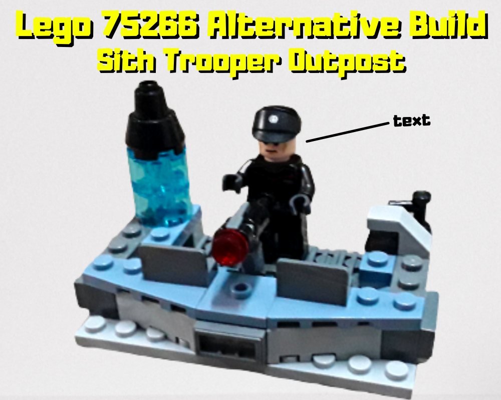 Sith Trooper Outpost alternate build