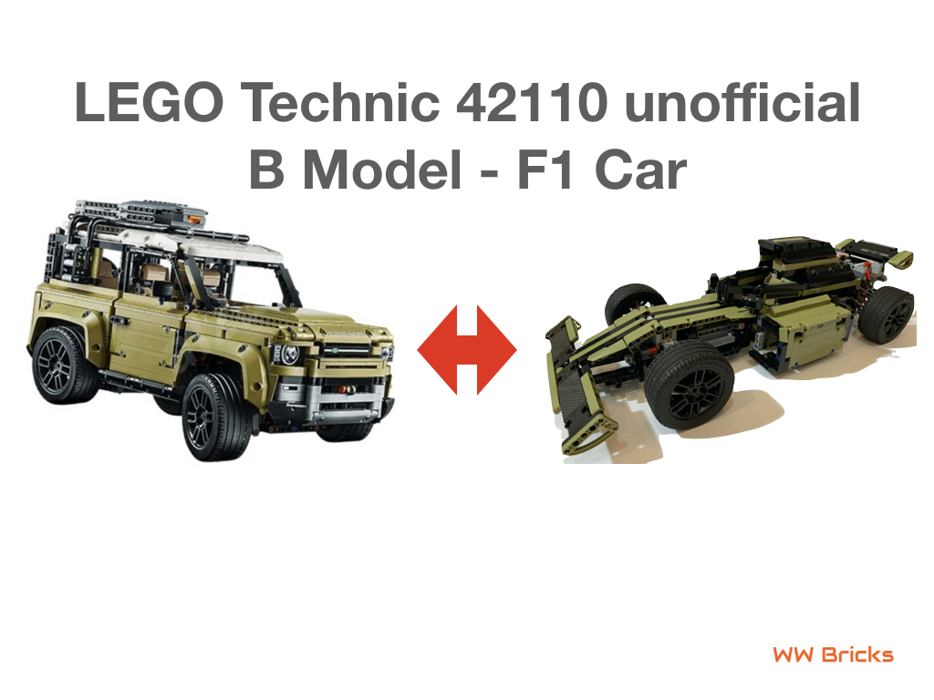 LEGO Technic 42110 B Model - RC Land Rover F1 Car