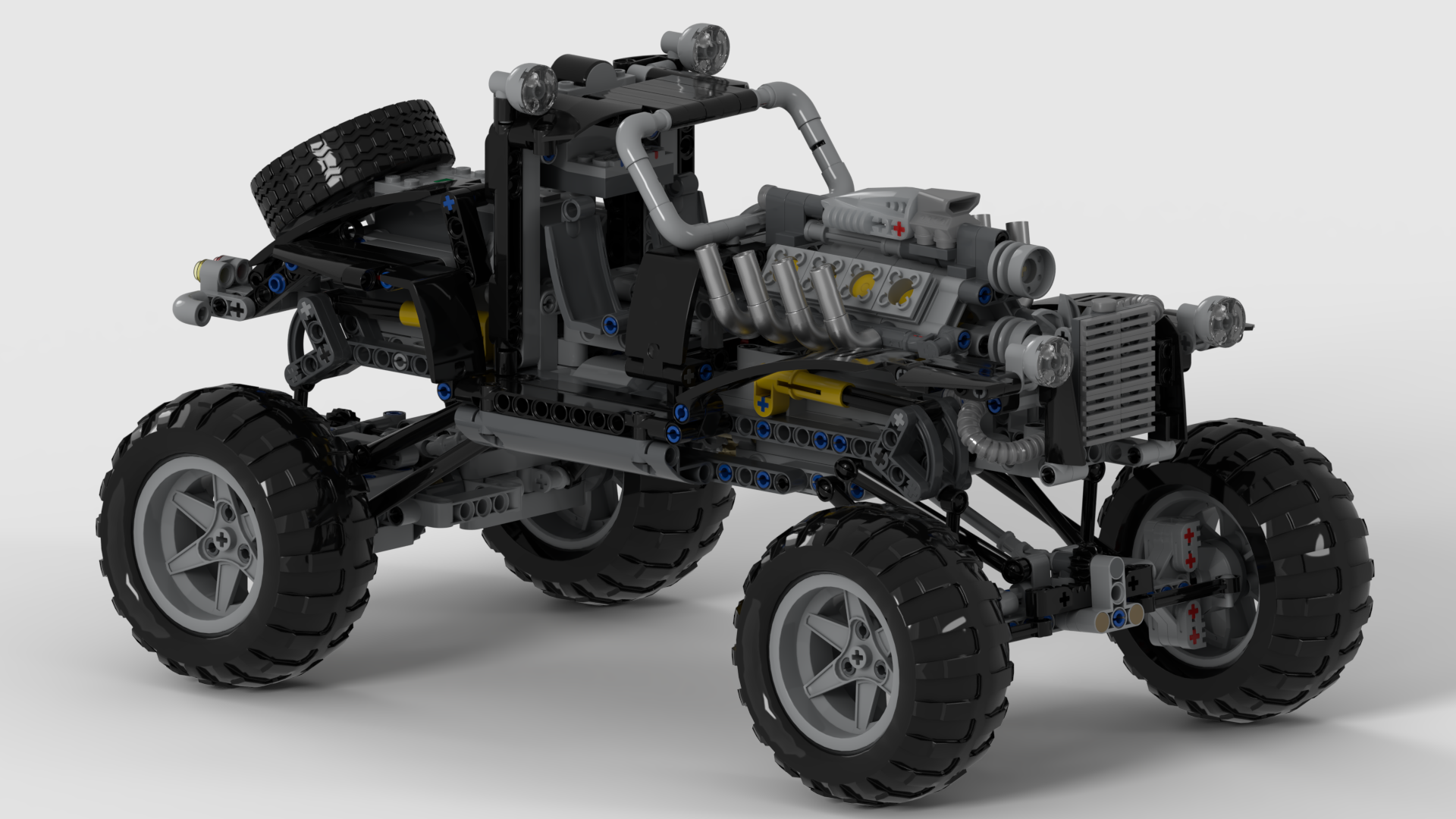 Mad Max: Fury Road sort of looking Vehicle