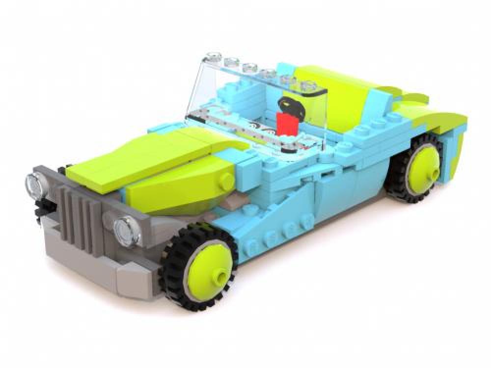 75902 The Mystery Roadster alternate build