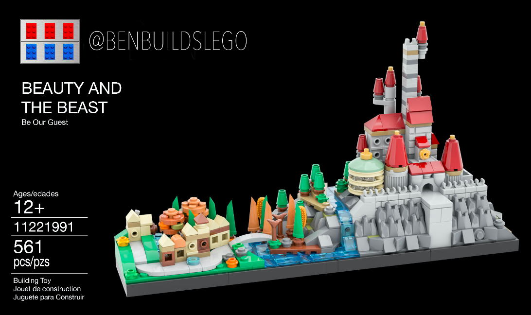 Beauty and the Beast skyline