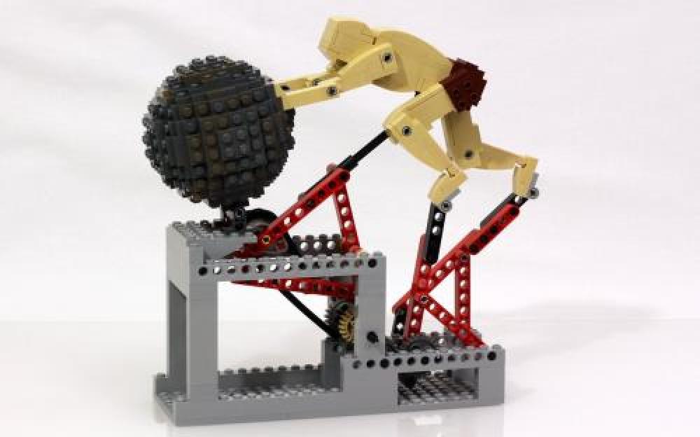 Sisyphus Kinetic Sculpture (Core)
