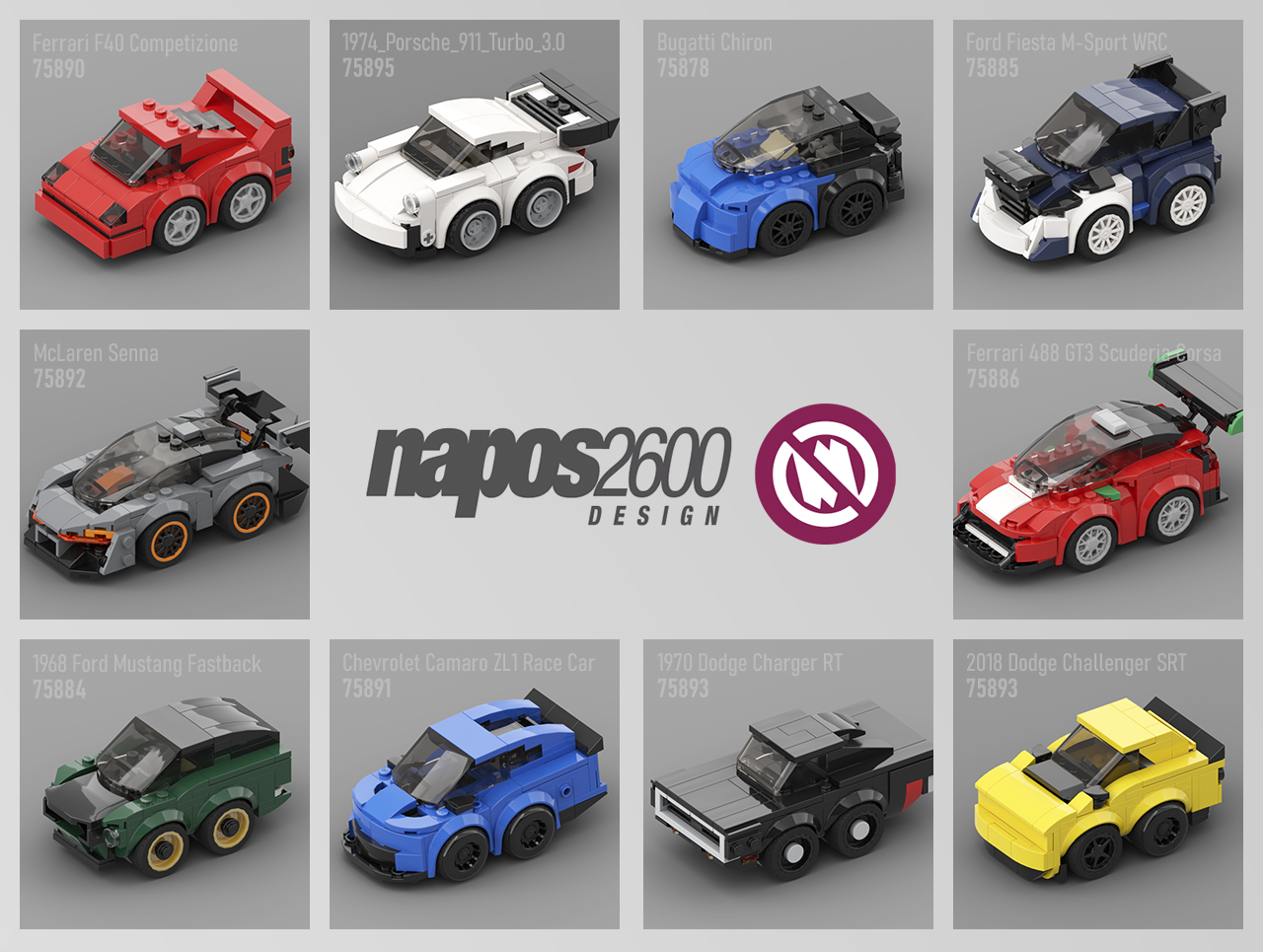 Speed Champions Chibi Alternate 10 Pack