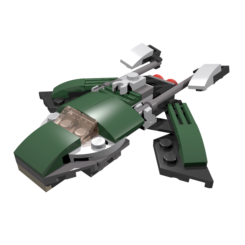 75164 Spike Starfighter alternate build