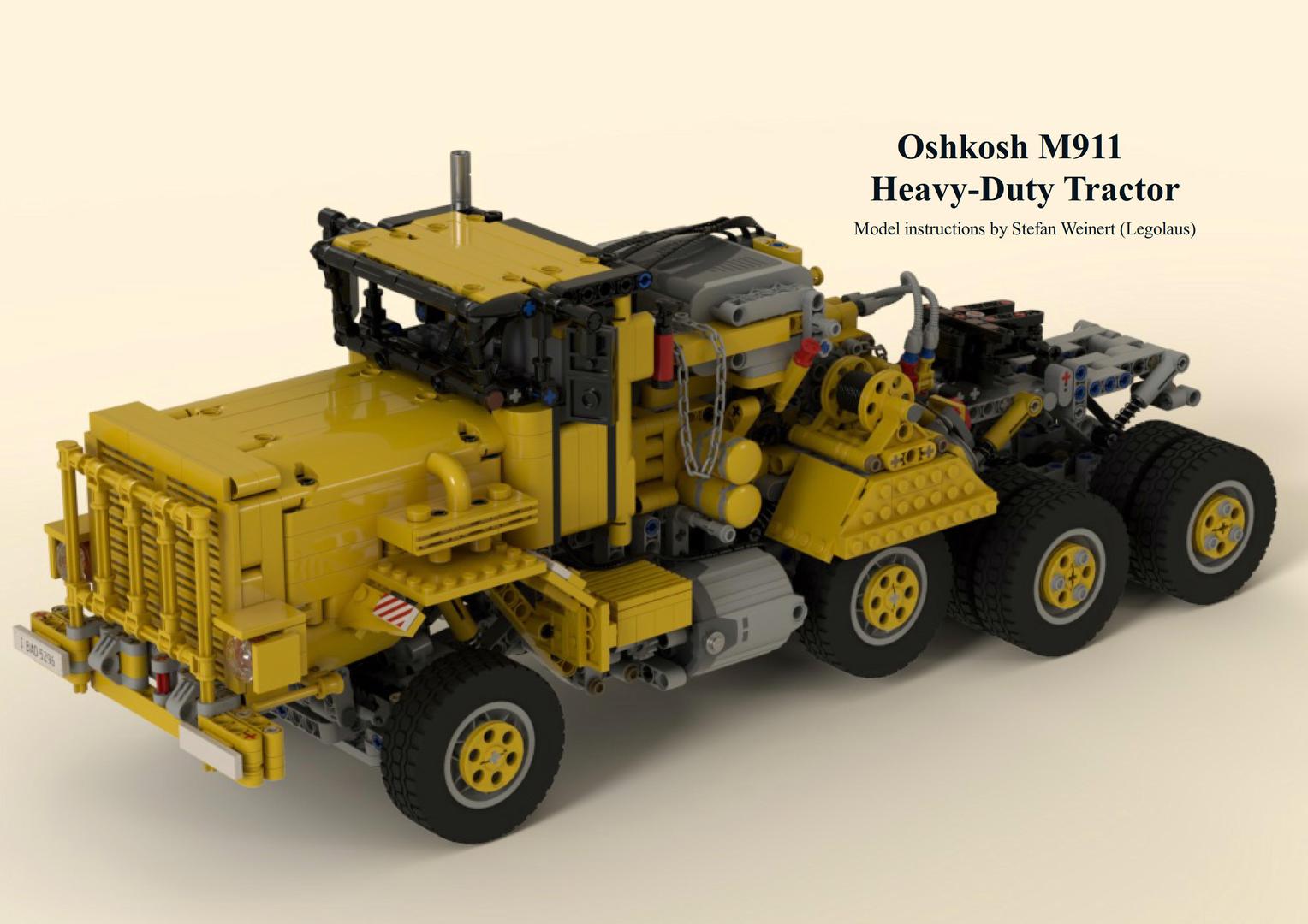 Oshkosh M911 U.S. Army HET (Heavy Equipment Transporter)