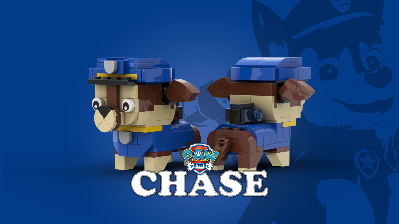 Paw Patrol Brickheadz - Chase