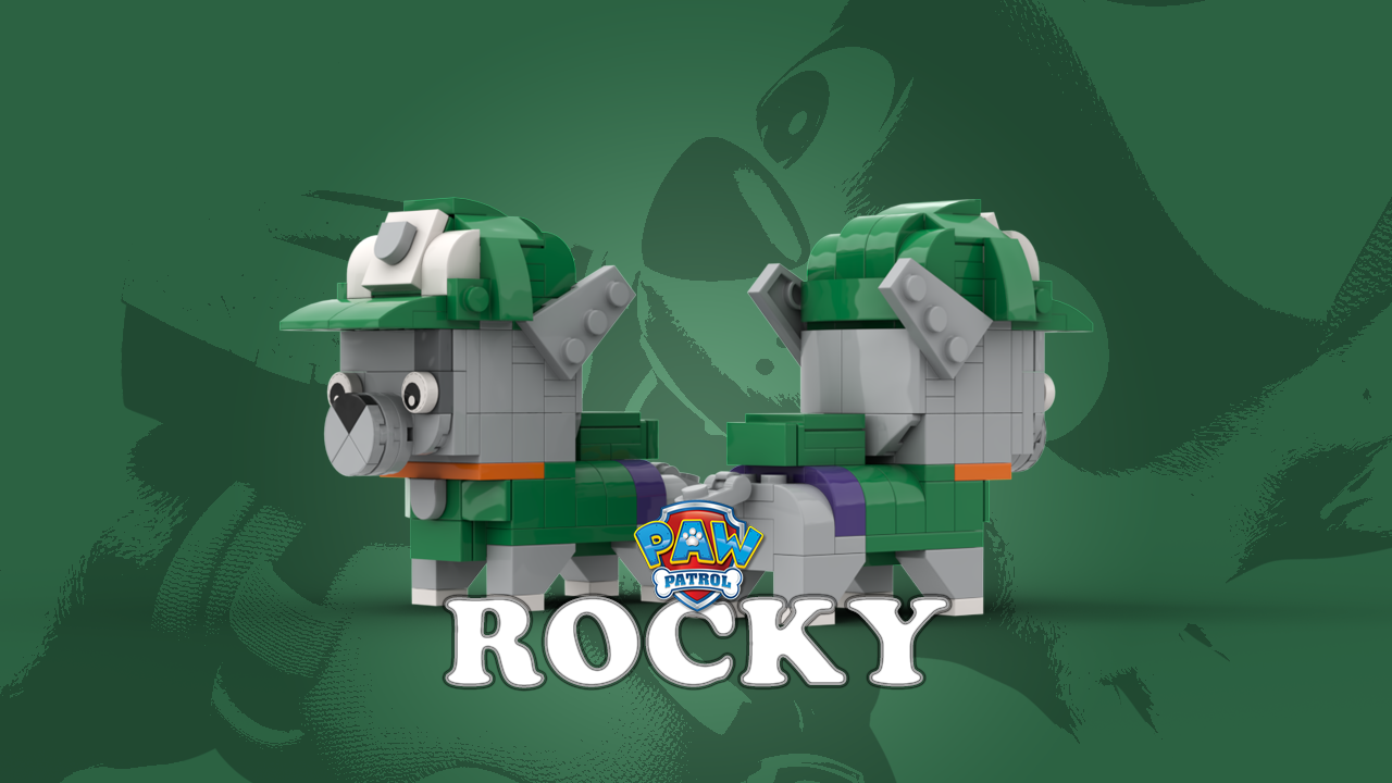 Paw Patrol Brickheadz - Rocky