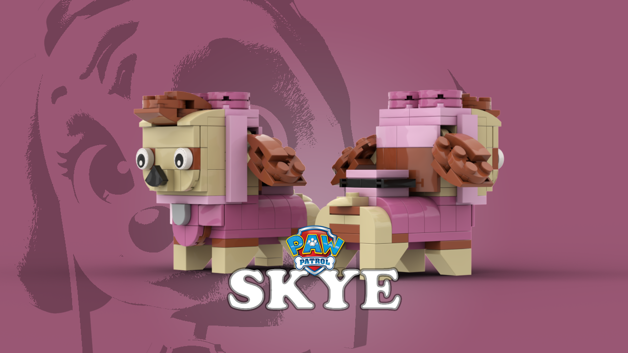 Paw Patrol Brickheadz - Skye