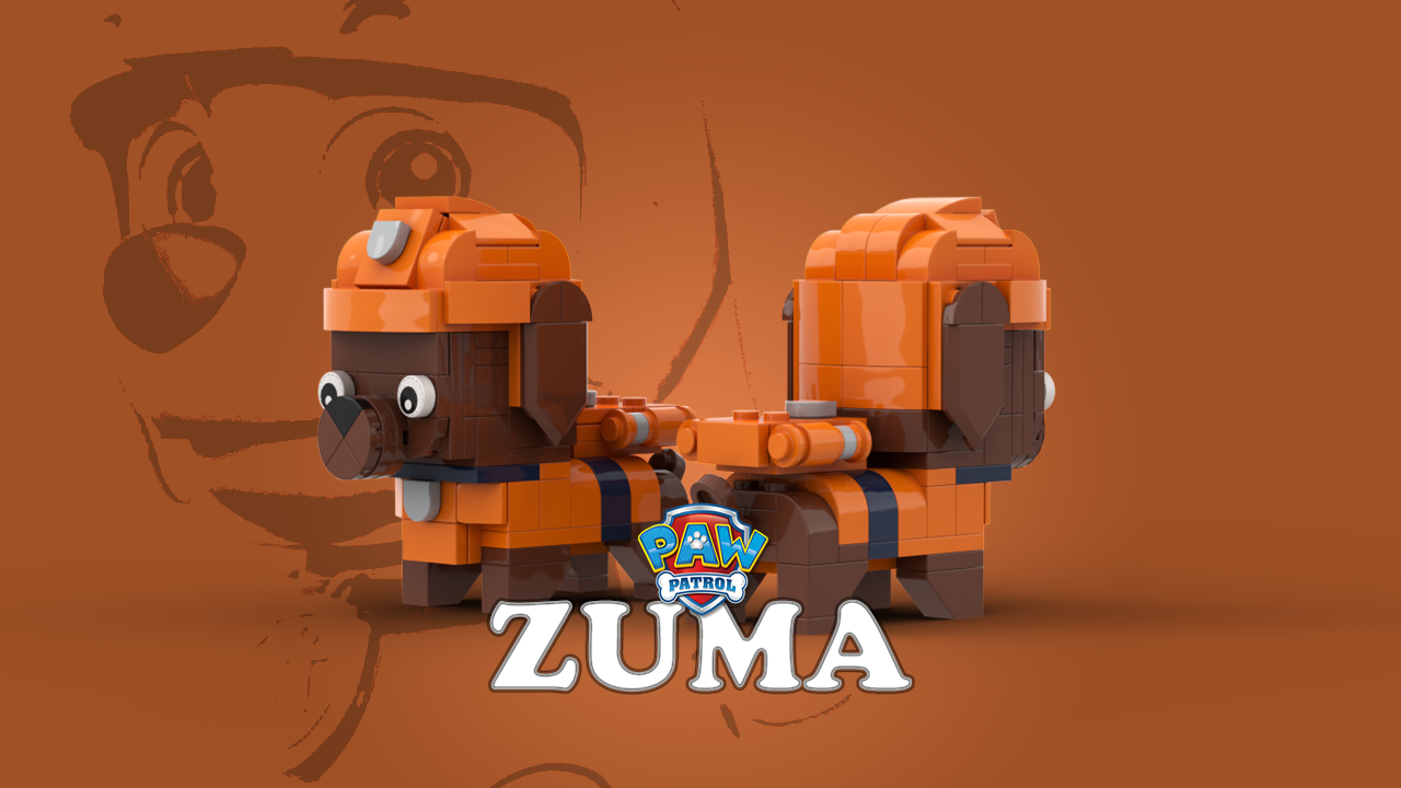 Paw Patrol Brickheadz - Zuma