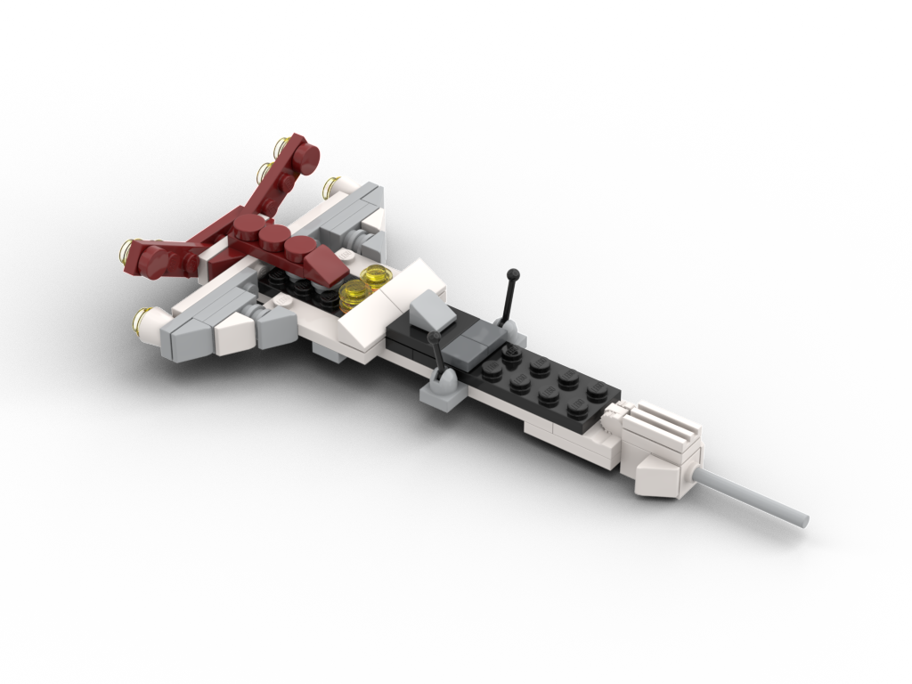 75011 Arrow-class Starfighter (2013 study) alternate build