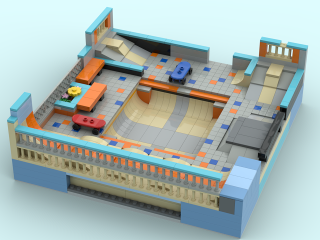 Lego Skatepark