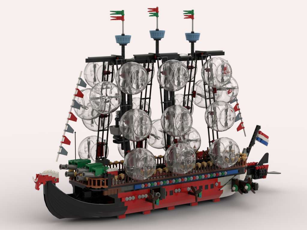 1800s flyng Icarus ship