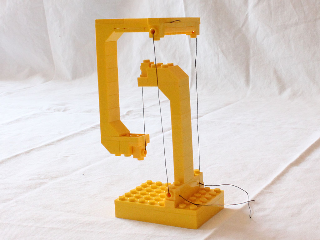 Thread Based Tensegrity Sculpture