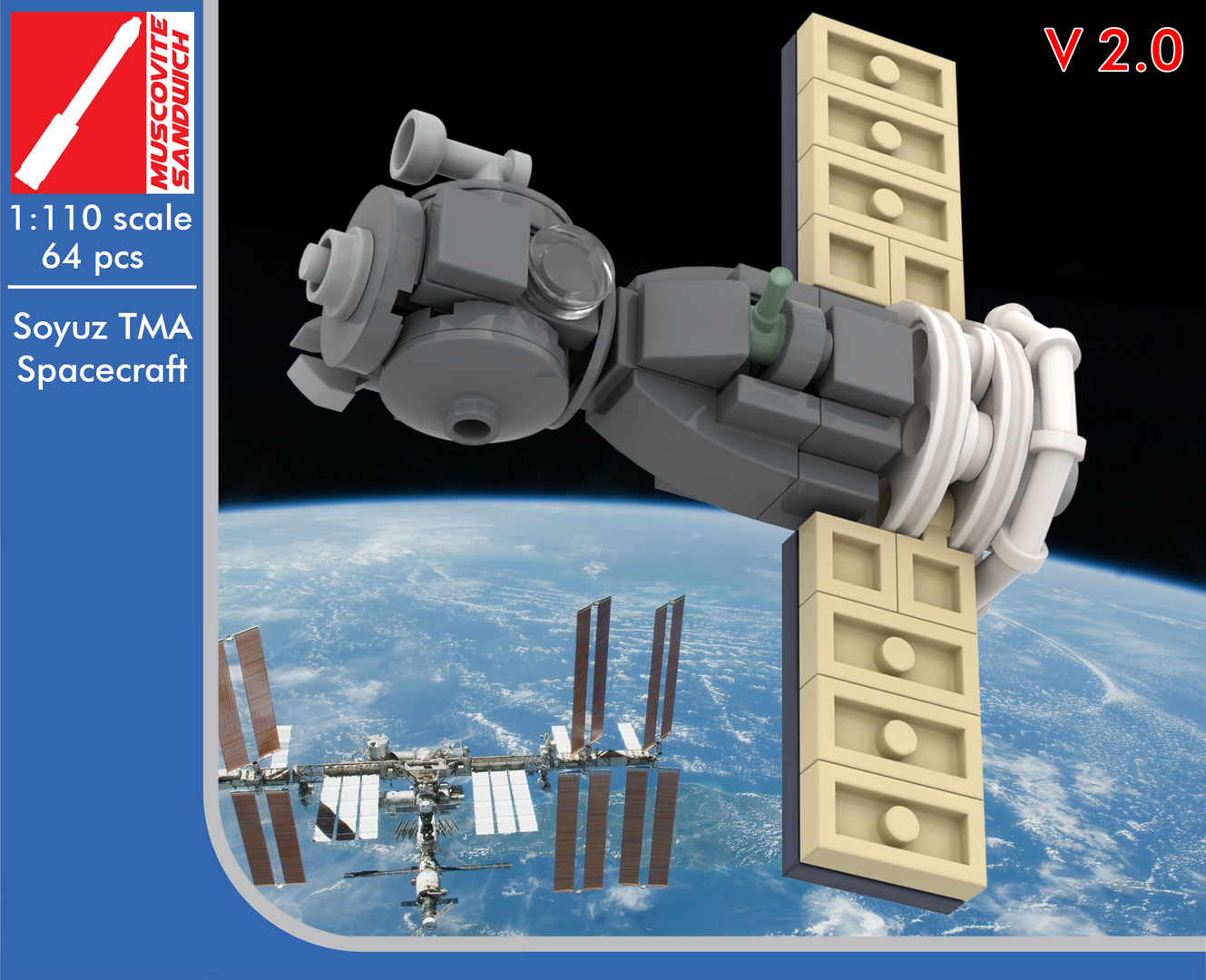 Soyuz TMA spacecraft [Saturn V scale]