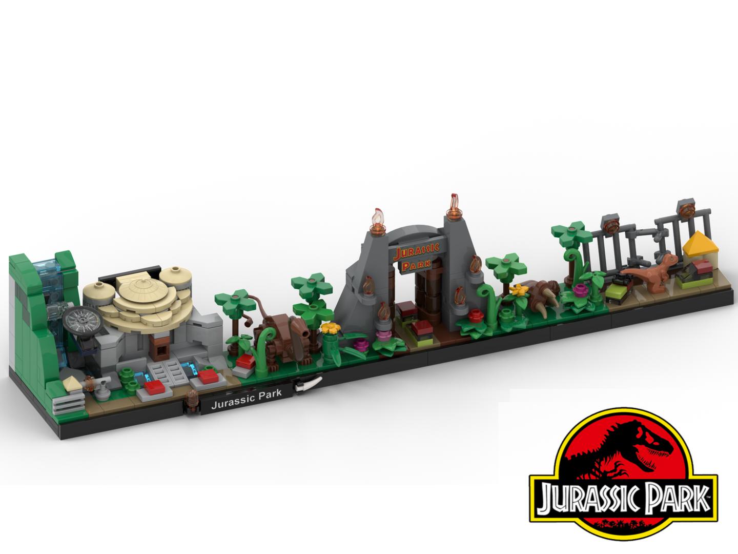 Jurassic Park Skyline Architecture