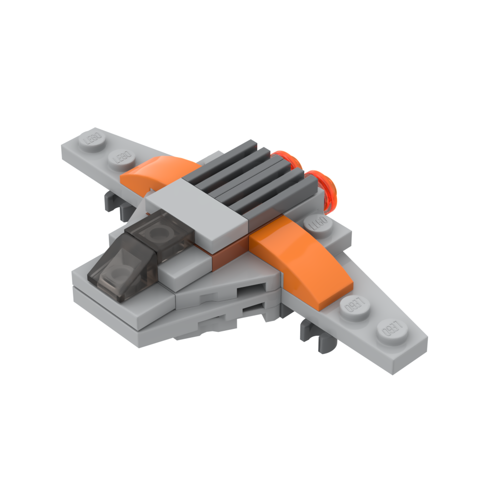 75097 Spaceship #1 alternate build