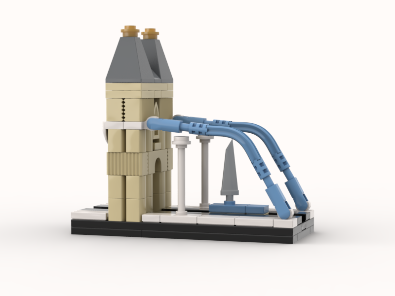 An arch on a river (MOC-40726) - LEGO MOC | MOC Tracker