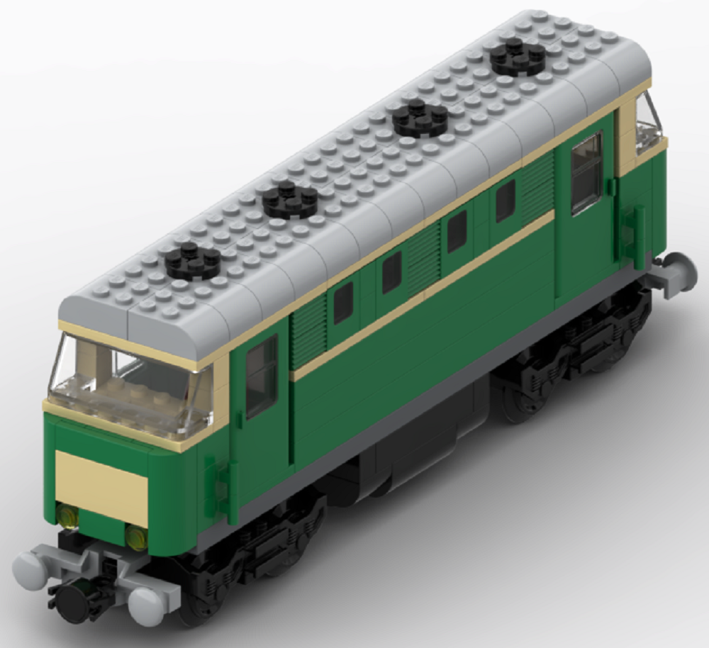 Locomotive for passenger train