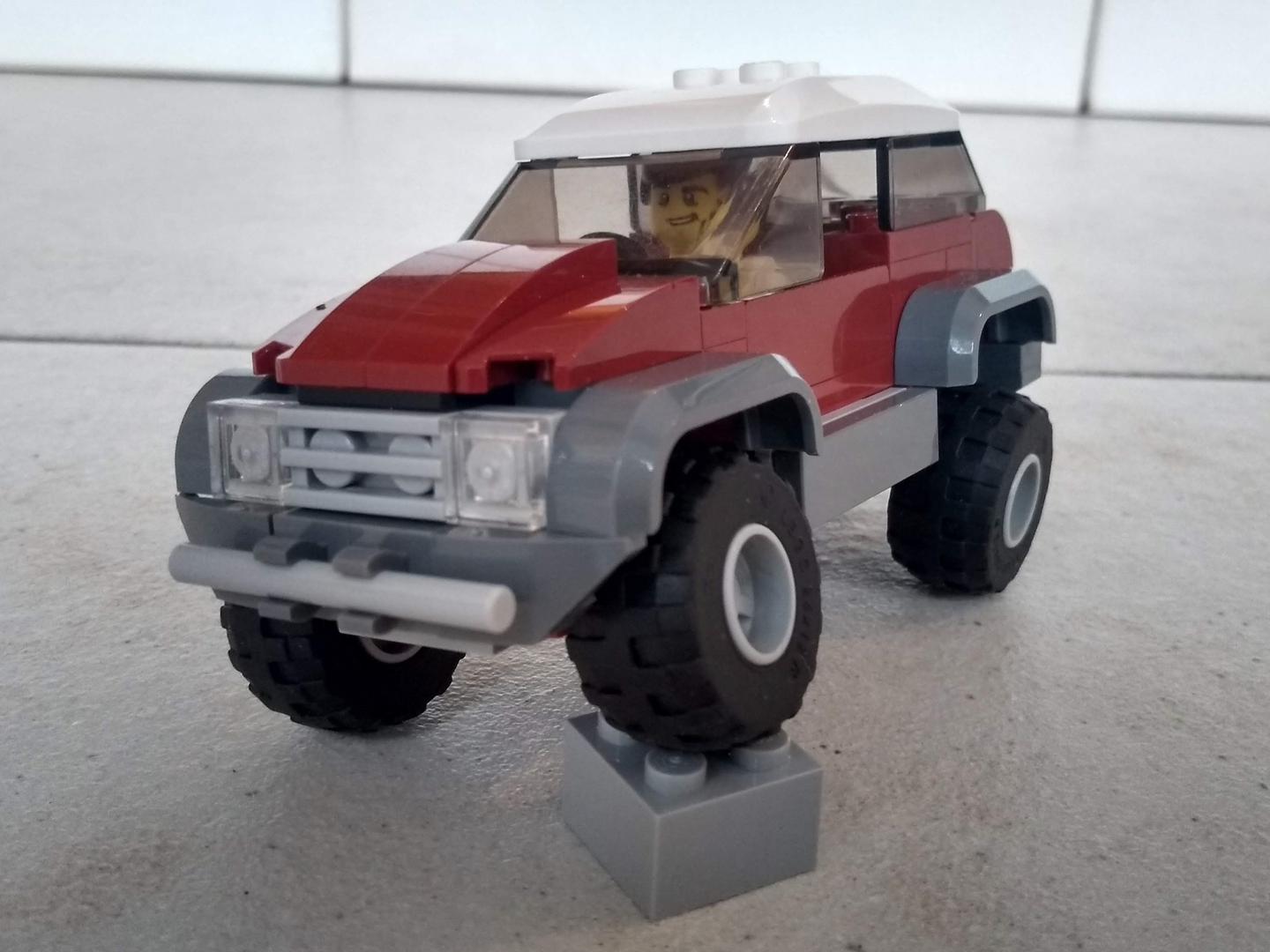 City SUV with suspension