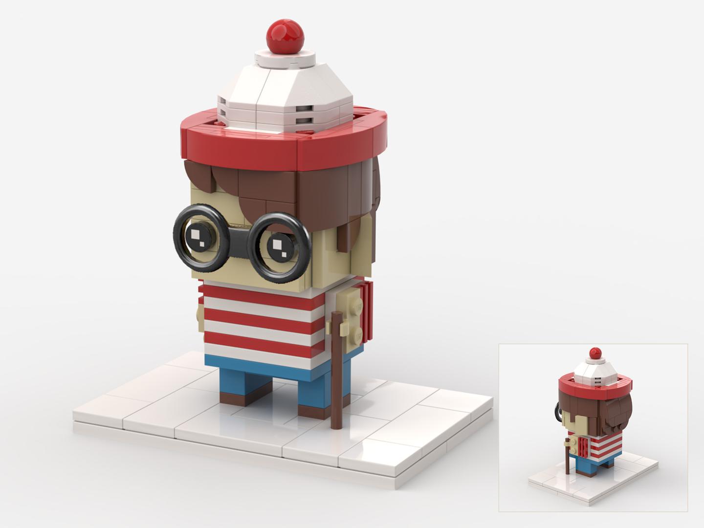 Wally Brickheadz (aka Charlie in France)