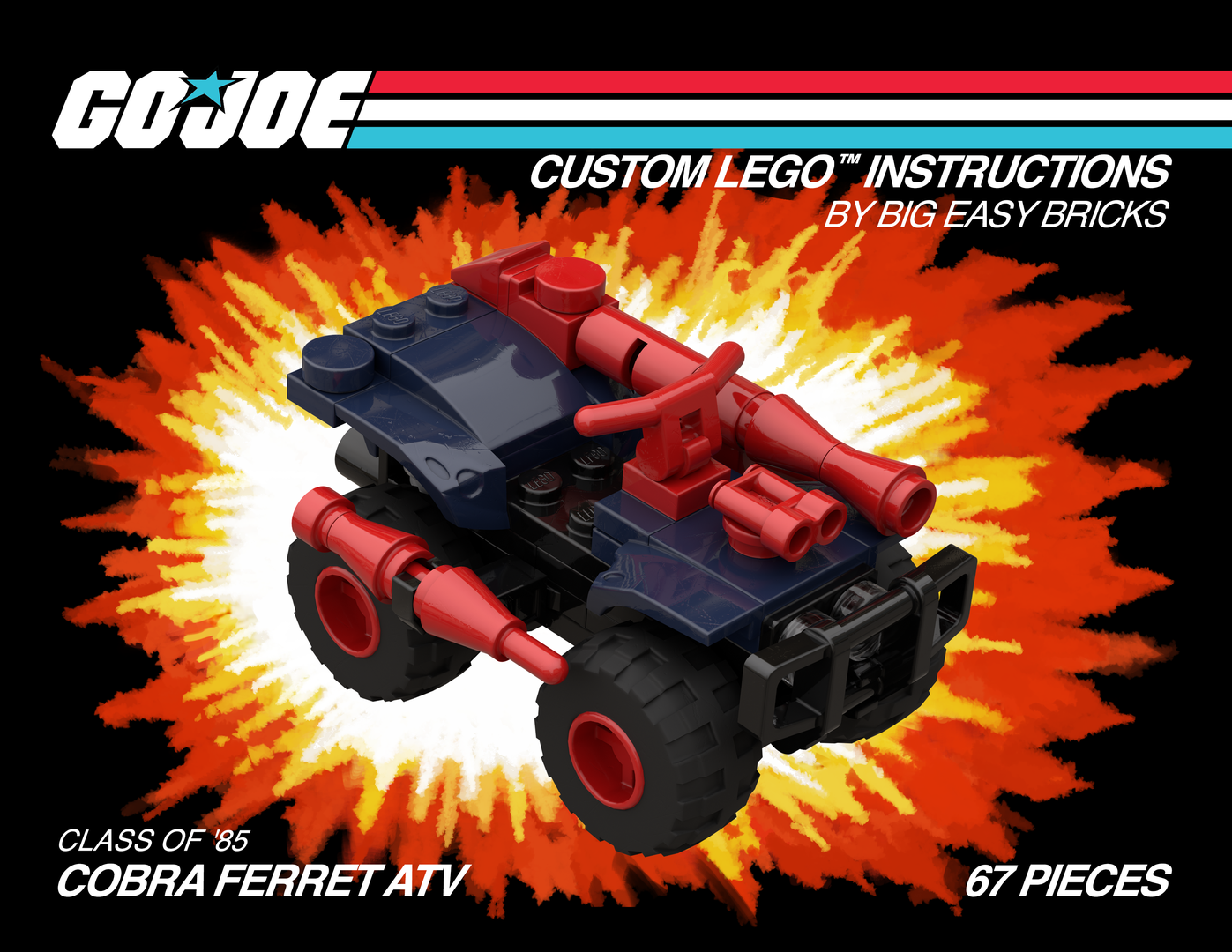GO Joe - Cobra Ferret ATV