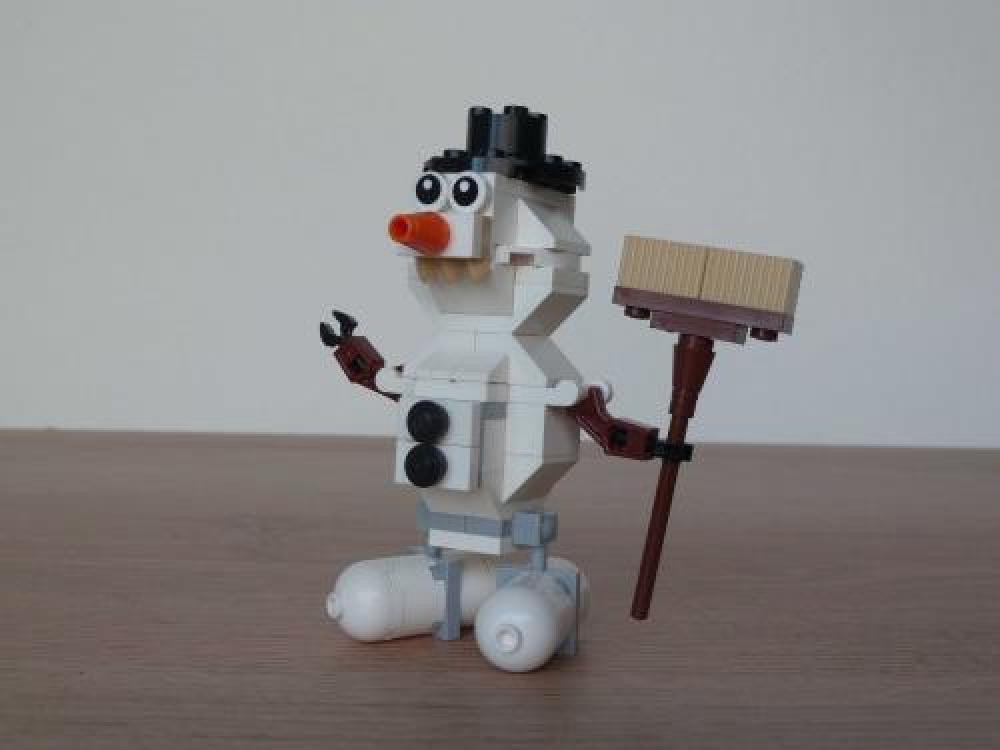 LEGO MIXELS MOC CHRISTMAS TRIBE Snowman