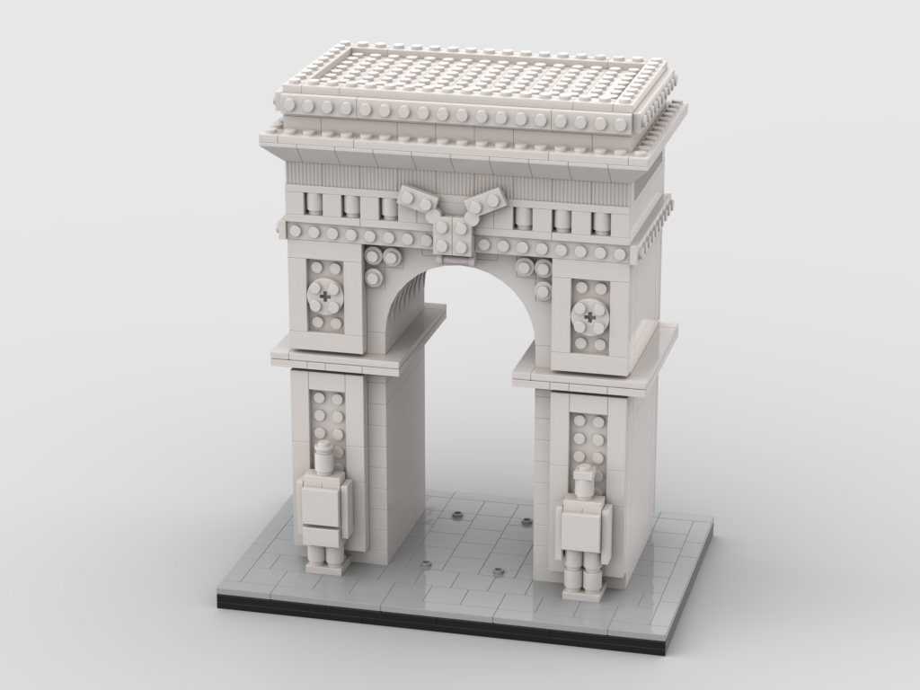 Washington Square Arch (MOC-41342) - LEGO MOC | MOC Tracker