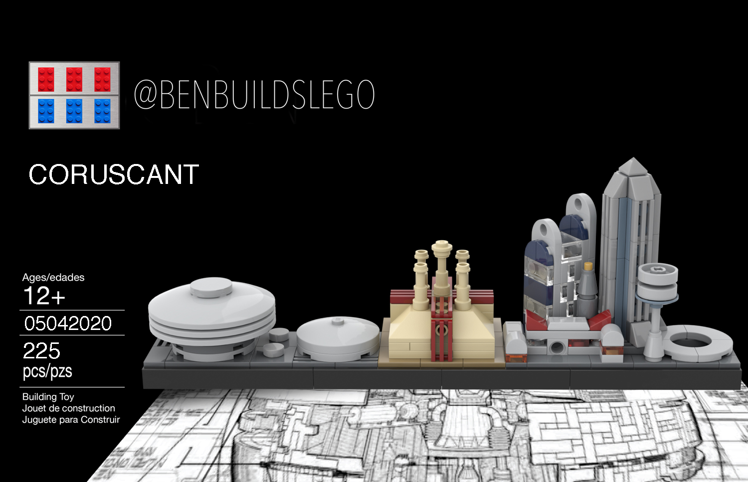 SW: Coruscant Skyline