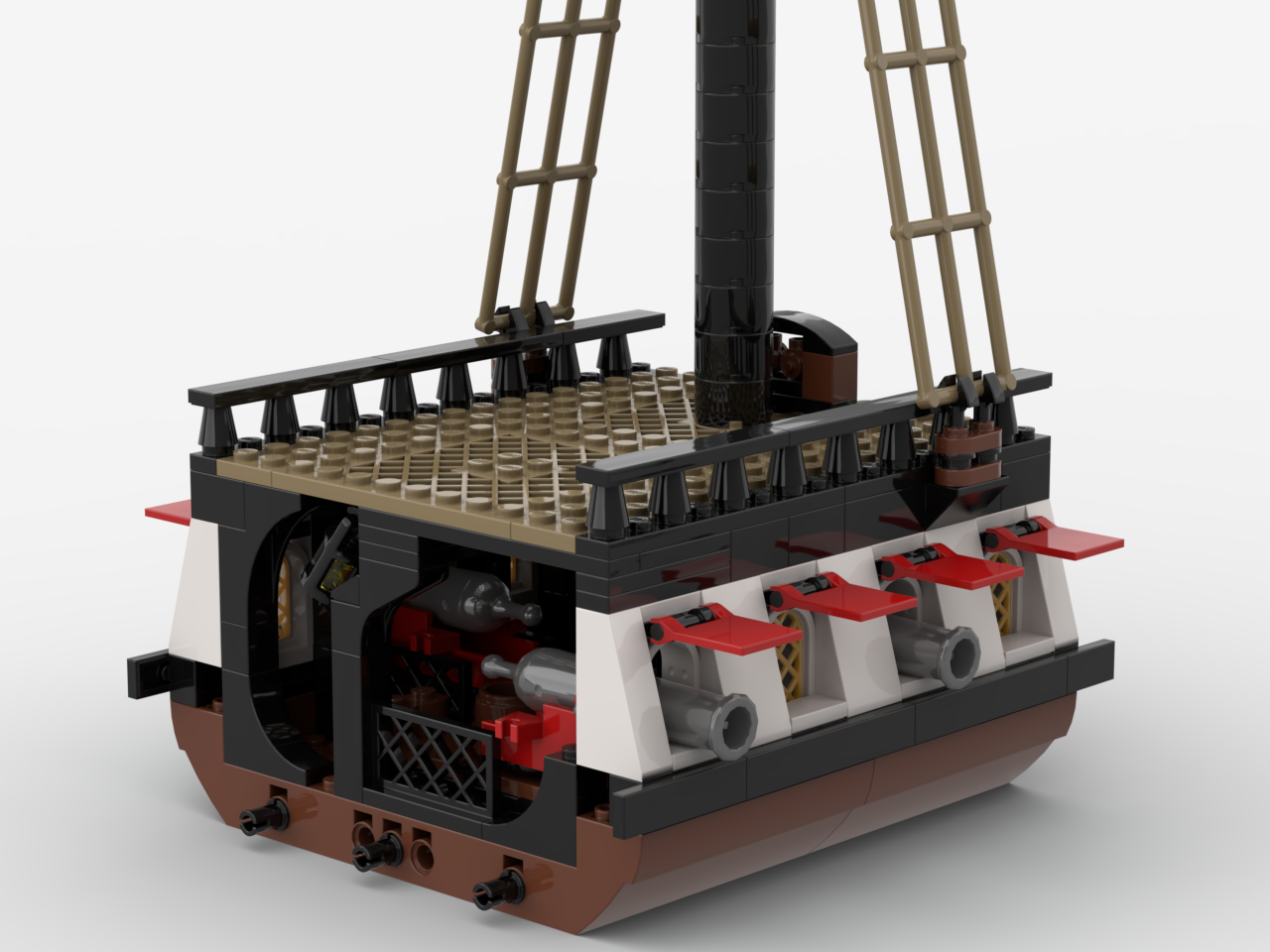 Barracuda Boat Frigate Extension