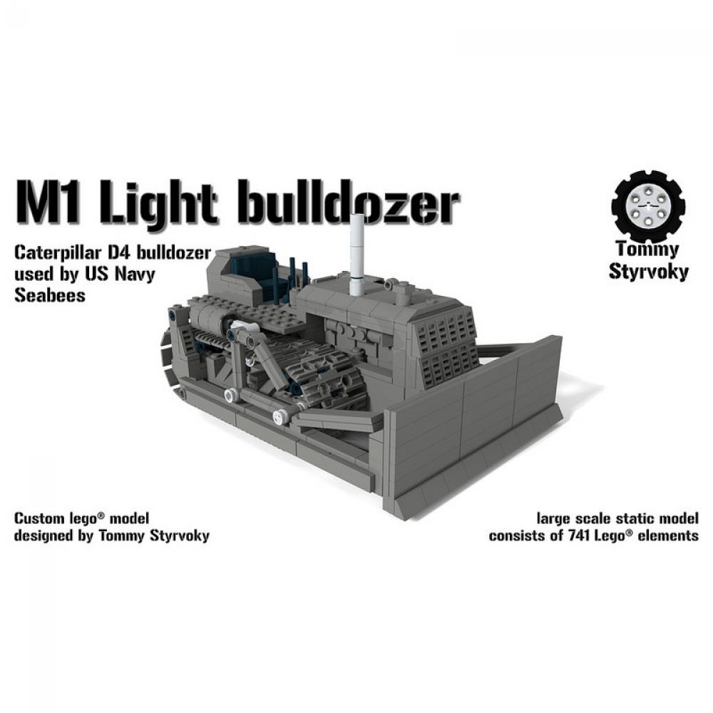 M1 Light bulldozer