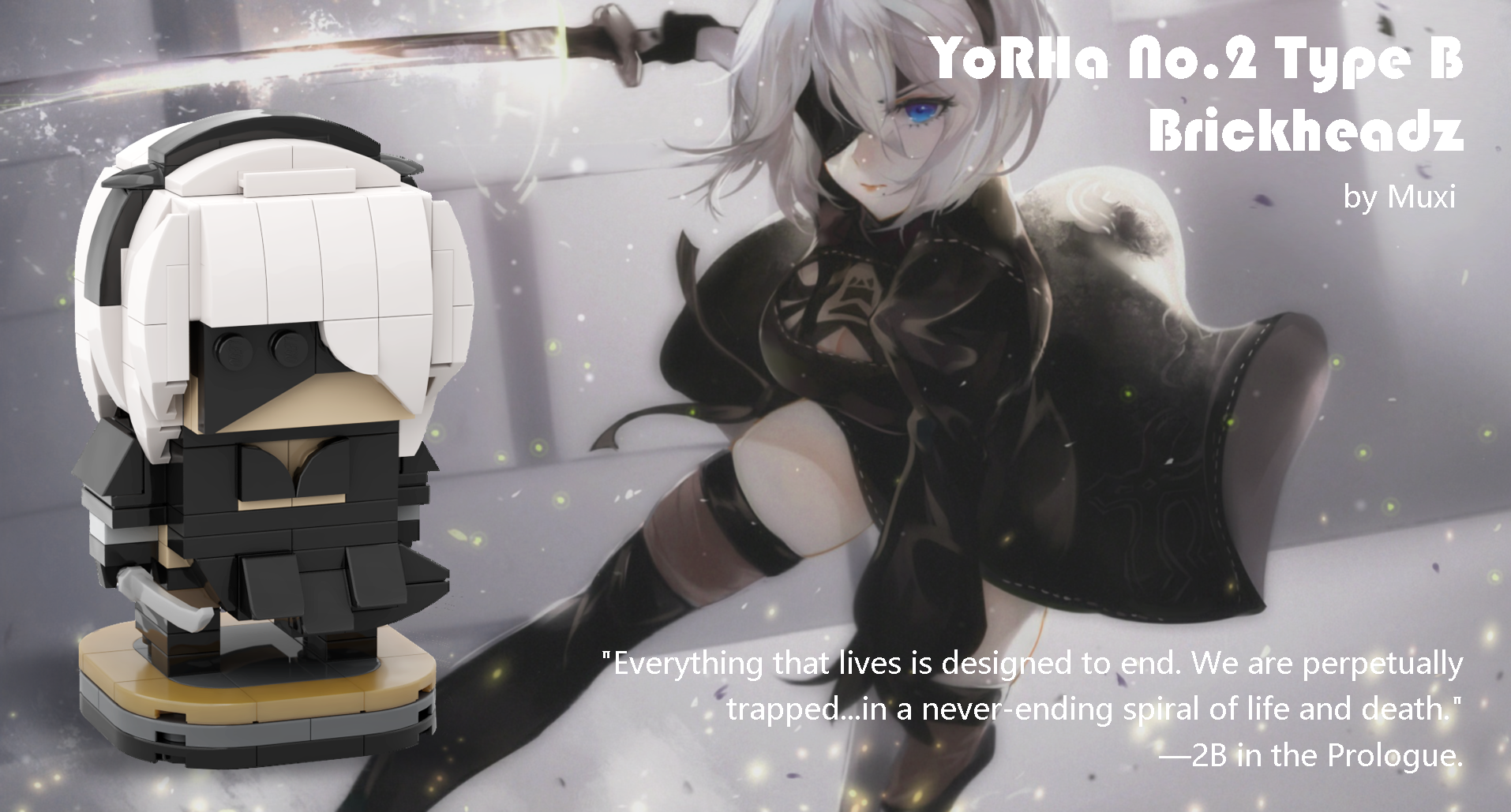 YoRHa No.2 Type B Brickheadz