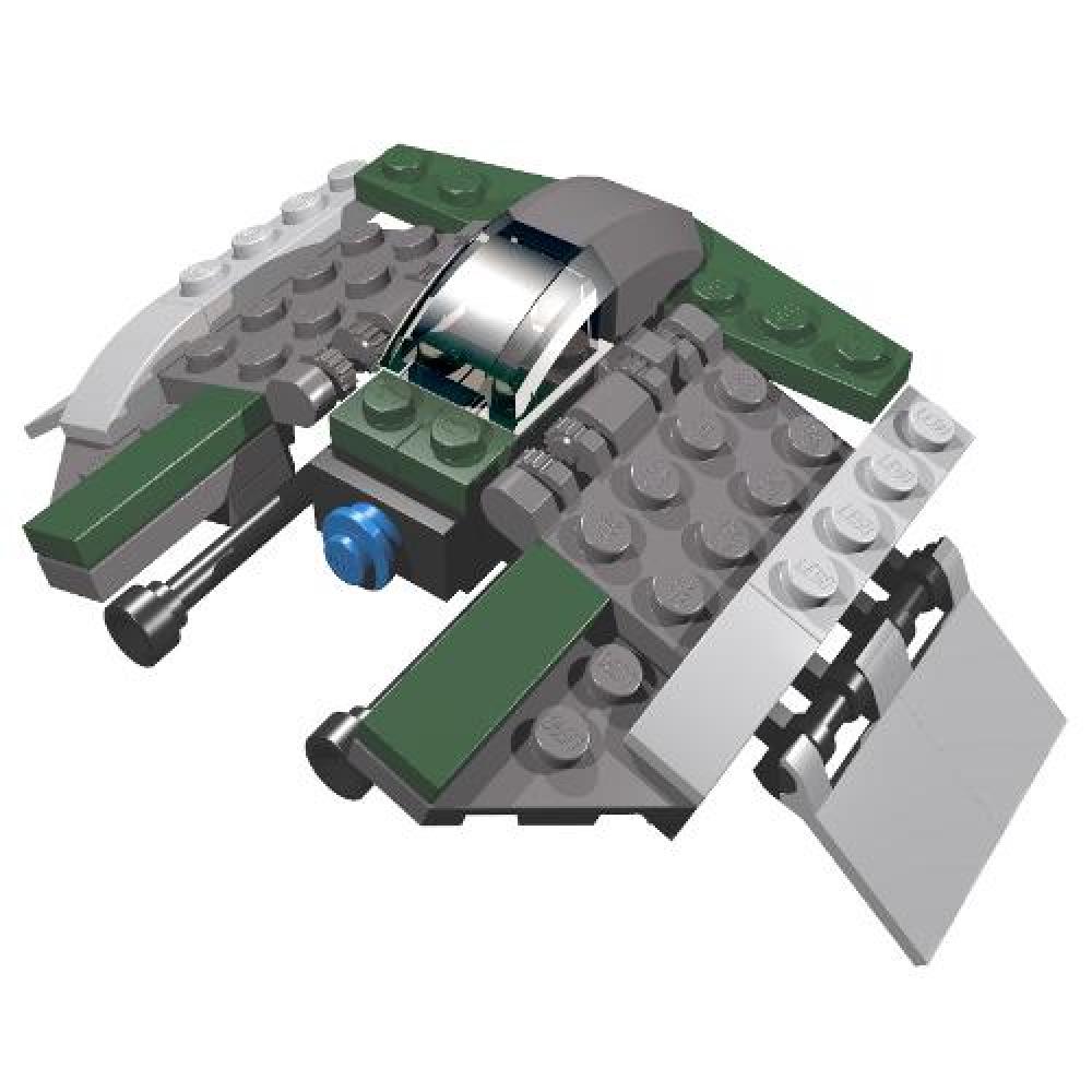 30244 Hatack fighter alternate build