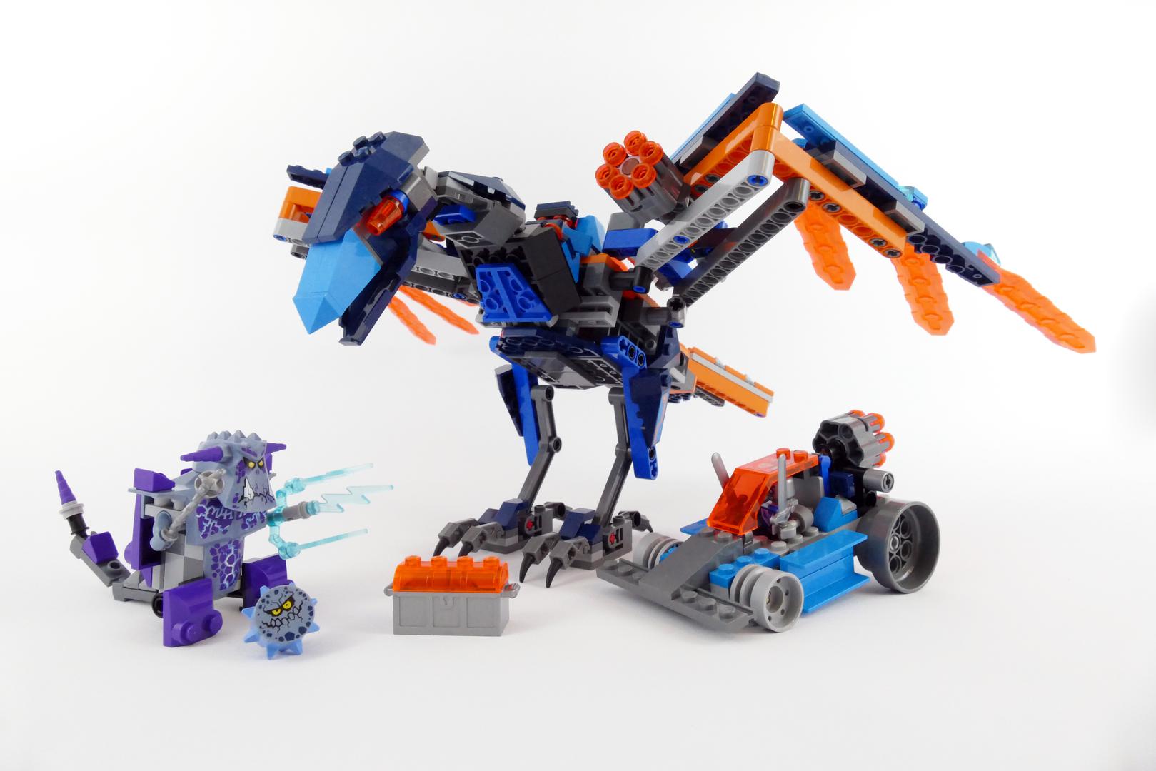 Clay's Fire Crow - Lego Nexo Knights 70351 Alternate MOC