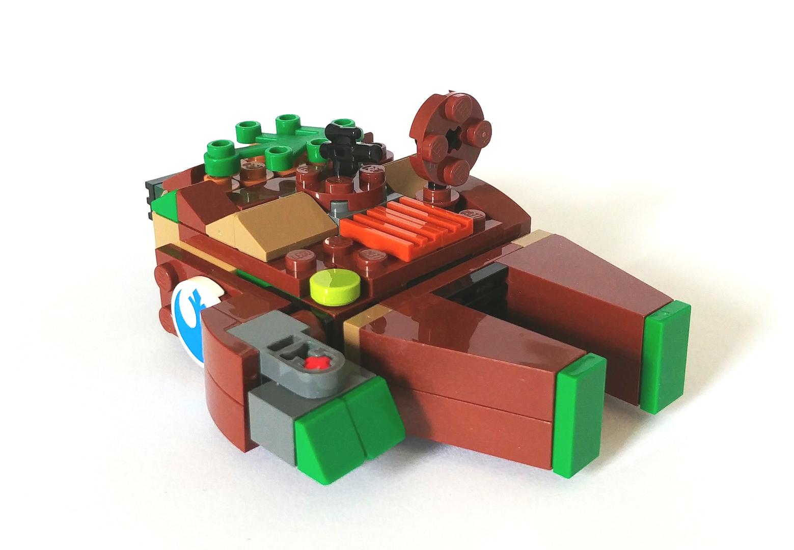 75238 Endor Millennium Falcon alternate build