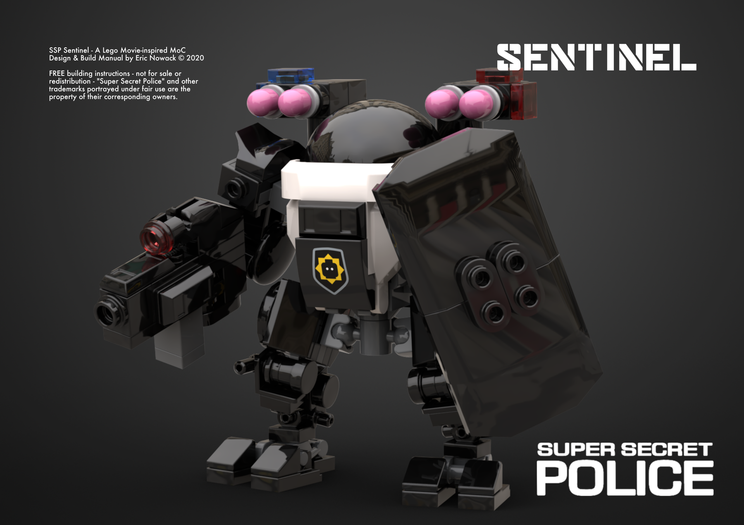 Super Secret Police Sentinel Mech