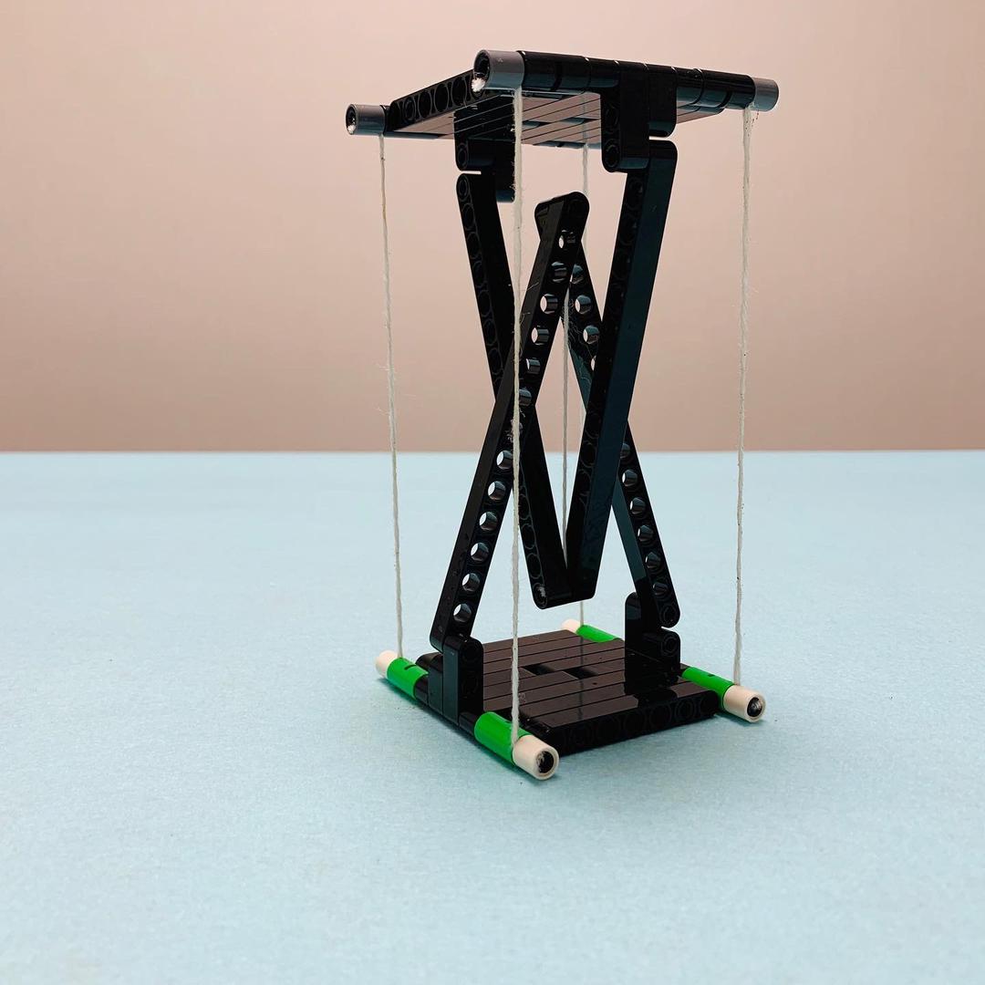 Tensegrity Structure with technic bricks