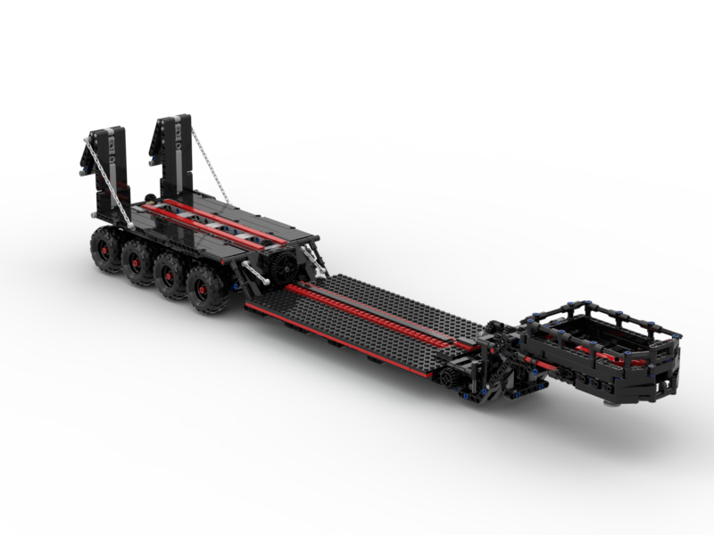 MOC Trailer / Lowboy - Roelof's Creations