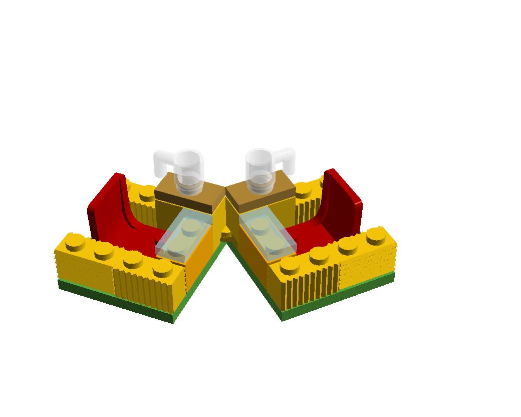 Hinge-able pic-nic seats/table