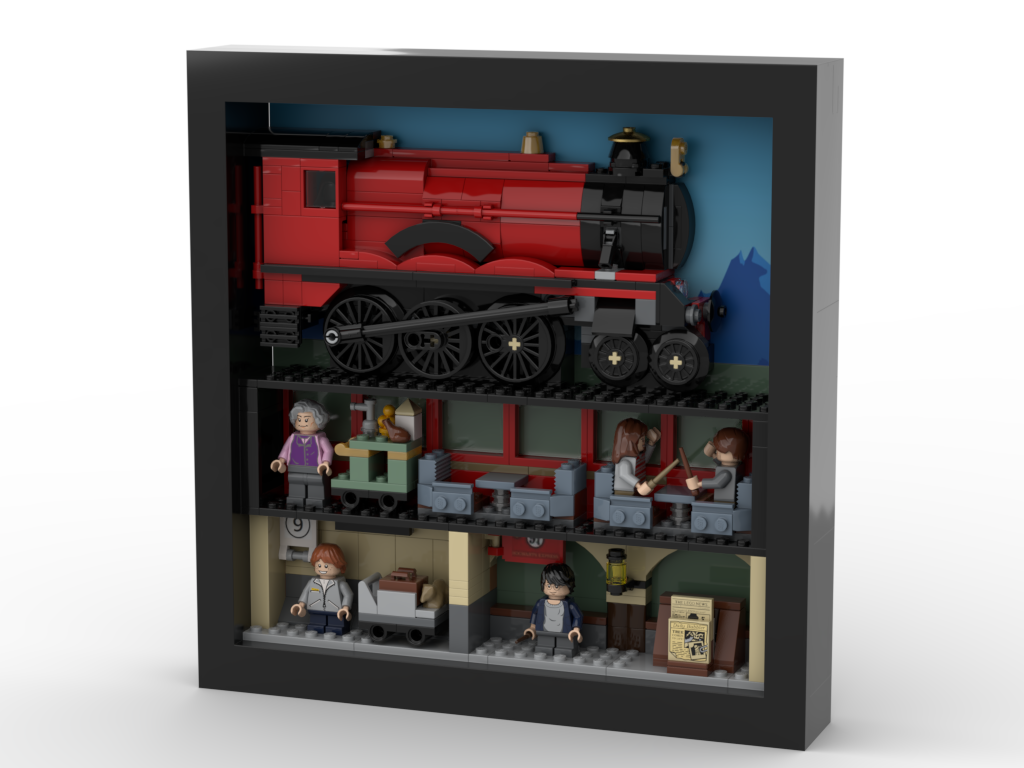 75955 Hogwart s Express in Photo Frame (B Model)