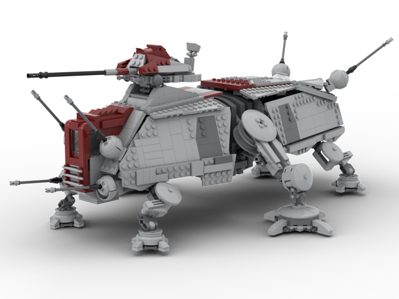 Minifigure scale AT-TE