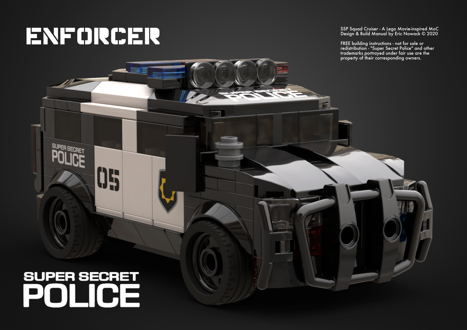 Super Secret Police Enforcer SUV