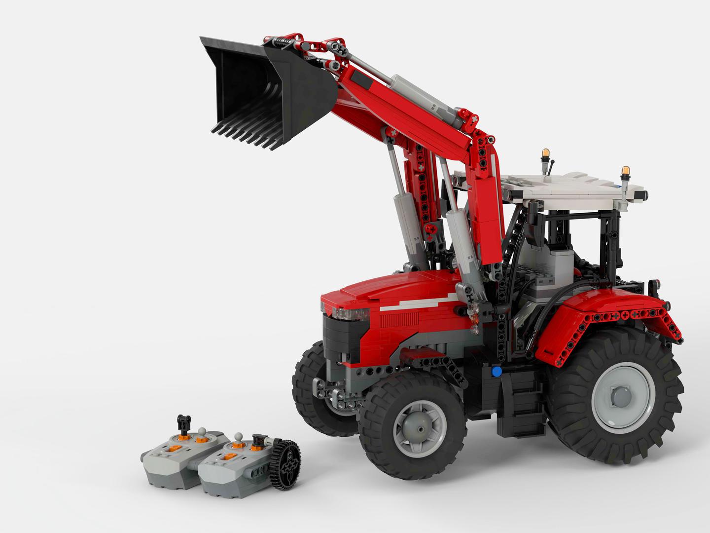 Massey Ferguson 7700S with Front End Loader